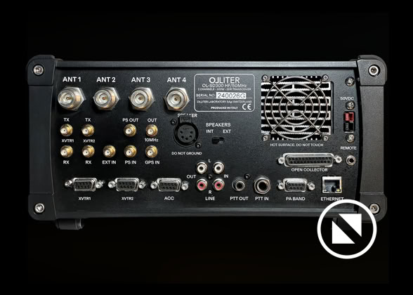 Olliter OL-SDR ULTRA back panel connections